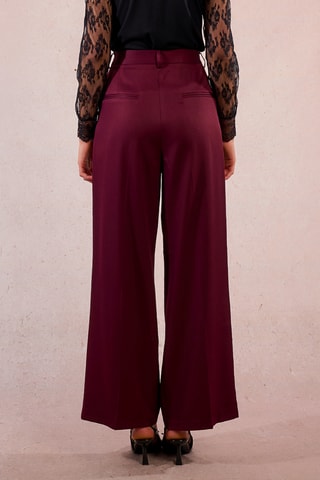 Pantalon large - Bordeaux - Molly Bracken