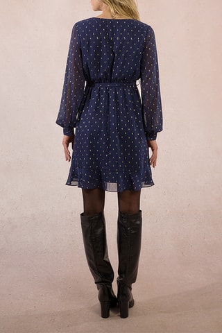 Robe patineuse - Bleu marine - Molly Bracken