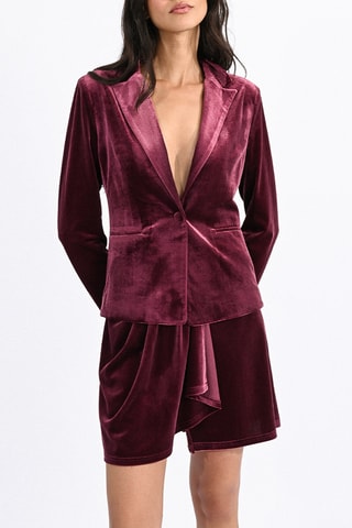 Veste en velours - Bordeaux - Molly Bracken