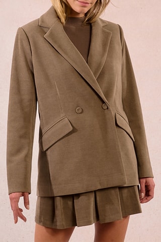 Veste en velours - Kaki - Molly Bracken