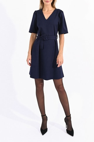 Robe droite - Bleu marine - Molly Bracken
