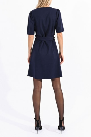 Robe droite - Bleu marine - Molly Bracken