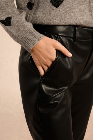 Pantalon droit - Noir - Molly Bracken
