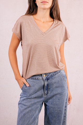 Blouse - Camel - Molly Bracken