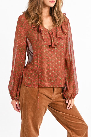 Blouse - Marron - Molly Bracken