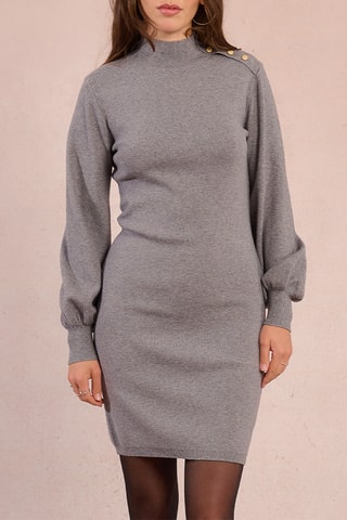 Vestido jersey - Gris - Molly Bracken