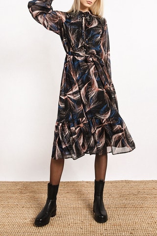Robe midi - Noir - Molly Bracken