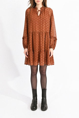 Vestido recto - Marrón - Molly Bracken