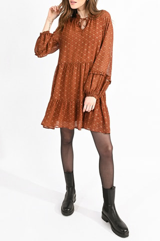 Vestido recto - Marrón - Molly Bracken