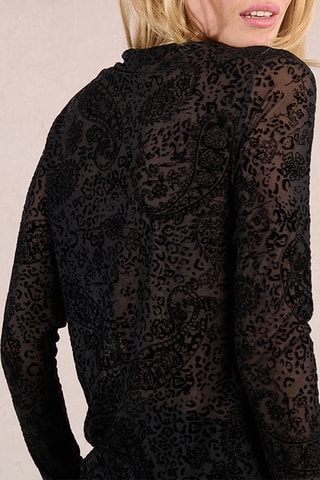 Top en dentelle - Noir - Molly Bracken