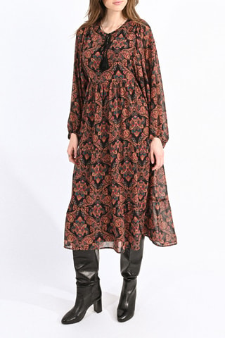 Robe midi - Noir - Molly Bracken