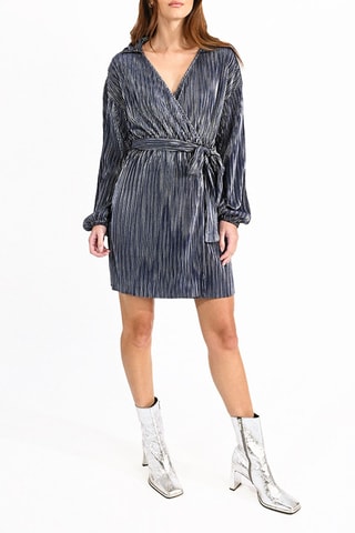 Robe portefeuille - Bleu marine - Molly Bracken