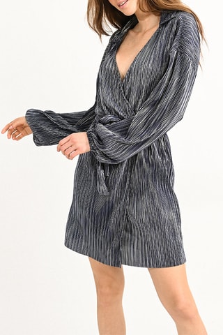 Robe portefeuille - Bleu marine - Molly Bracken