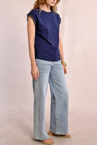 Blouse - Bleu marine - Molly Bracken