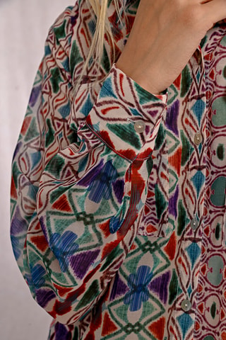 Chemisier - Turquoise - Molly Bracken