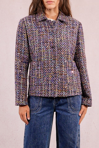 Veste en tweed - Violet - Molly Bracken