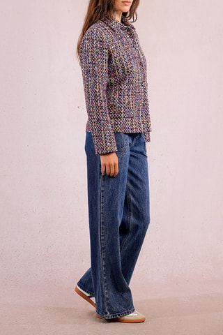 Veste en tweed - Violet - Molly Bracken