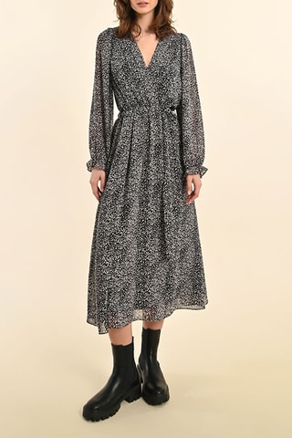 Vestido midi - Negro - Molly Bracken