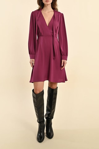 Vestido recto - Burdeos - Molly Bracken