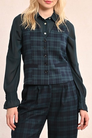 Gilet de costume - Bleu marine - Molly Bracken
