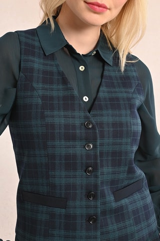 Gilet de costume - Bleu marine - Molly Bracken