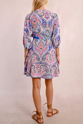 Robe portefeuille - Bleu roi - Molly Bracken