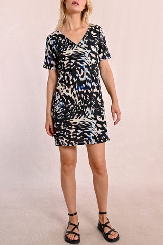 Vestido recto - Negro - Molly Bracken