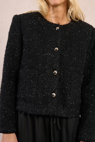Veste en tweed - Noir - Molly Bracken