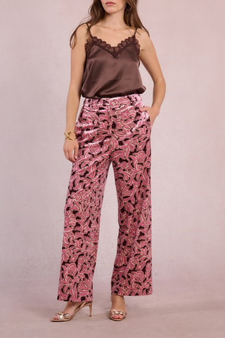 Pantalon en velours - Bordeaux - Molly Bracken