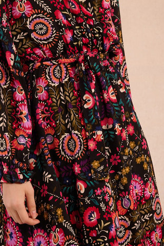 Vestido midi - Negro - Molly Bracken