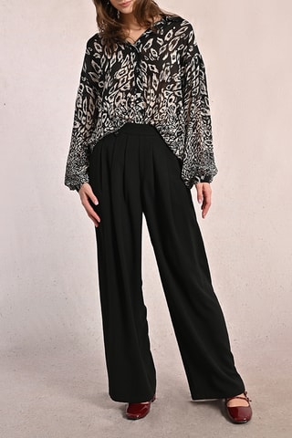 Pantalon large - Noir - Molly Bracken