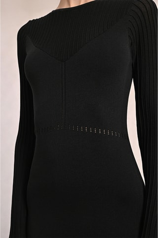 Robe fourreau - Noir - Molly Bracken