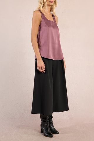 Blouse sans manches - Mauve - Molly Bracken