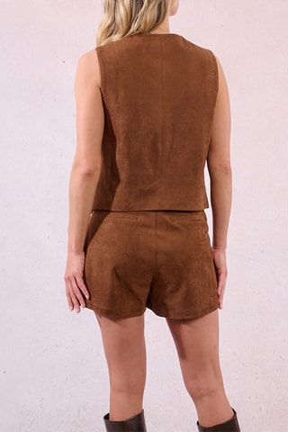 Gilet de costume - Marron - Molly Bracken