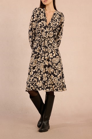 Vestido midi - Negro - Molly Bracken