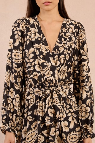 Vestido midi - Negro - Molly Bracken