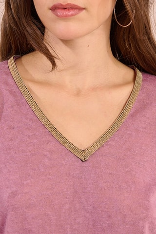Blouse - Mauve - Molly Bracken