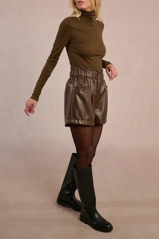 Short taille haute - Marron - Molly Bracken