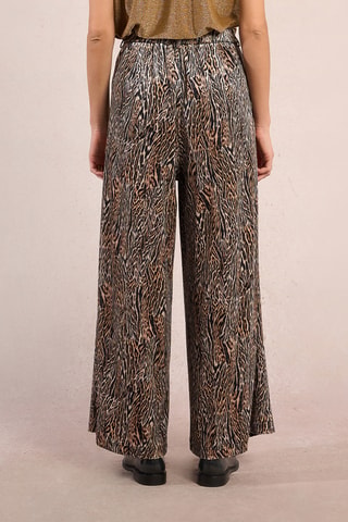 Pantalon large en velours - Camel - Molly Bracken