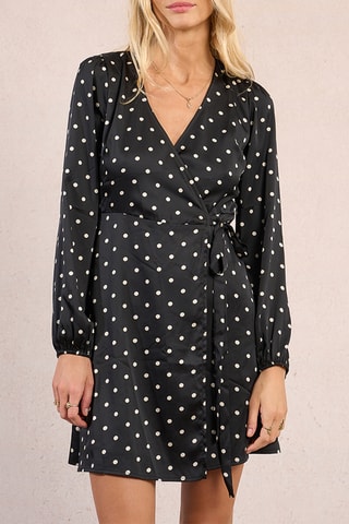 Robe portefeuille - Noir - Molly Bracken