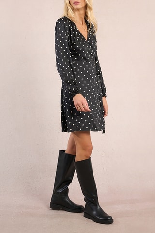 Robe portefeuille - Noir - Molly Bracken