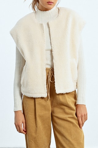 Veste sans manches - Ecru - Lili X Molly