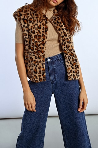 Veste sans manches - Marron - Lili X Molly