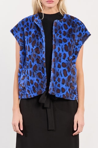 Veste sans manches - Bleu cobalt - Lili X Molly