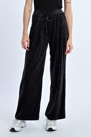Pantalon taille haute en velours - Gris foncé - Lili X Molly