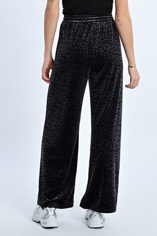 Pantalon taille haute en velours - Gris foncé - Lili X Molly