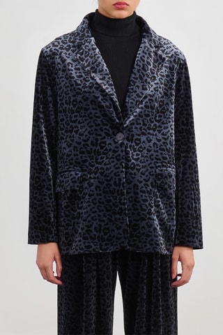 Veste en velours - Gris - Lili X Molly