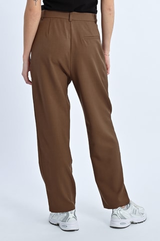 Pantalon cigarette - Marron - Lili X Molly