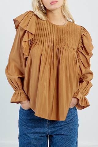 Blouse - Camel - Lili X Molly