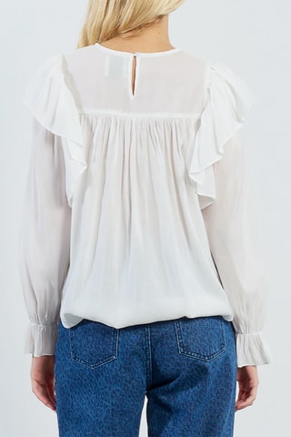 Blouse - Blanc - Lili X Molly